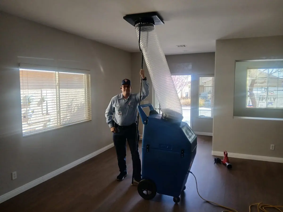 Professional Dryer Vent Cleaning work inside a Orchards home